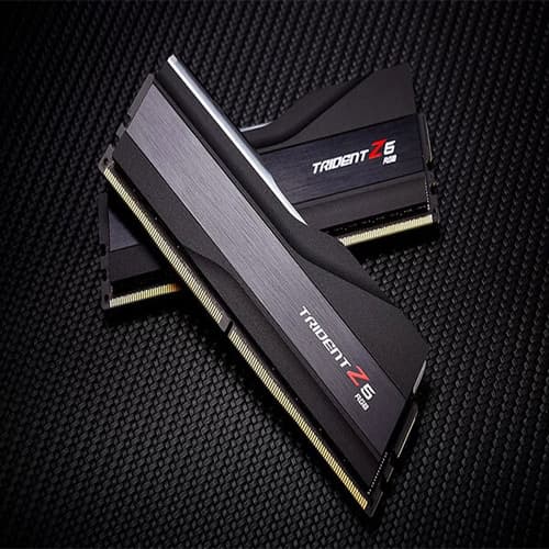 G.Skill Trident Z5 RGB 32GB (16GBx2) DDR5 7200MHz Desktop RAM (Matte Black)